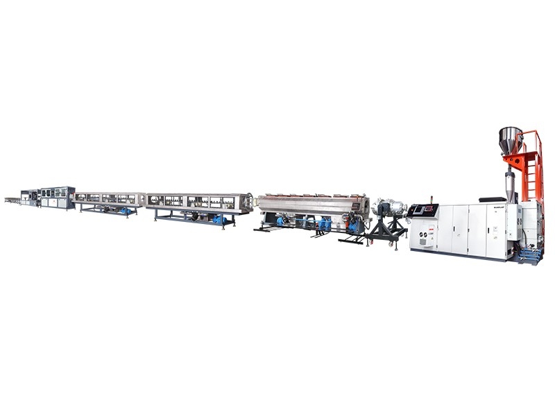 hdpe pipe extrusion line
