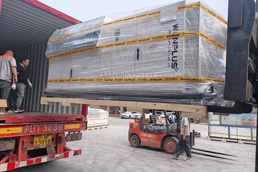 Calidad estable, entrega puntual: las líneas de extrusión WONPLUS están listas para su envío.